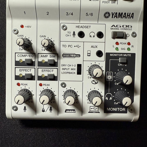 Yamaha Audio Interfaces Ag06