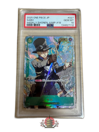One -Piece Card Game Psa10 Op09-027