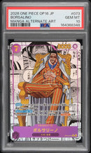 One Piece Card Game Psa10 Op16-073
