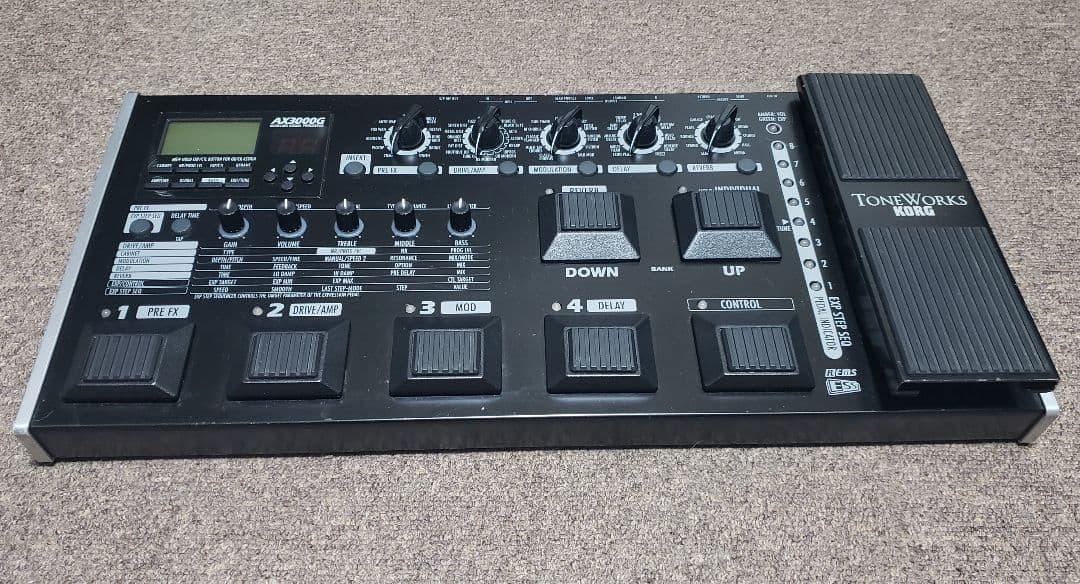 Korg Guitar Effector Tone Works Ax3000G
