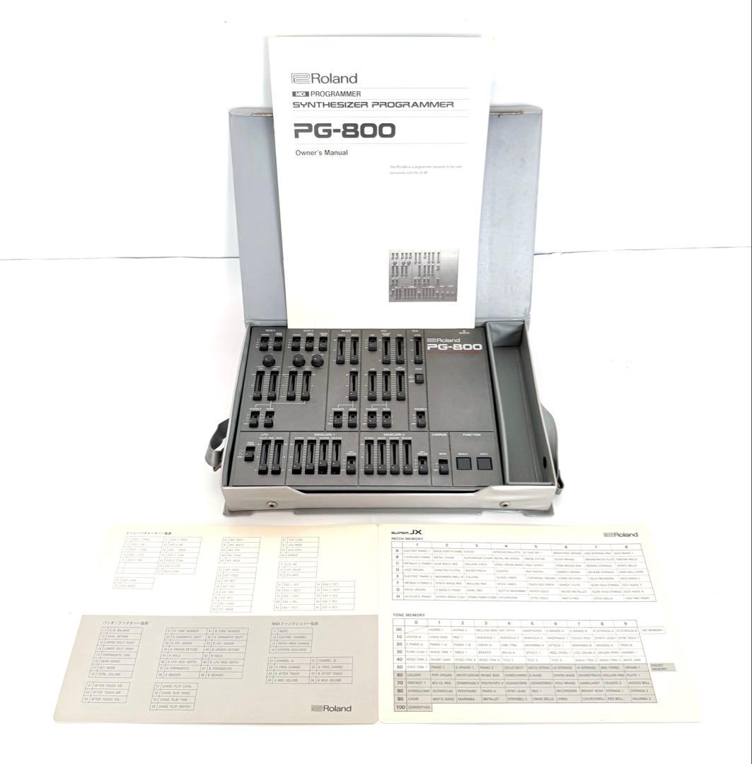 Analog Synthesizers Roland Pg-800
