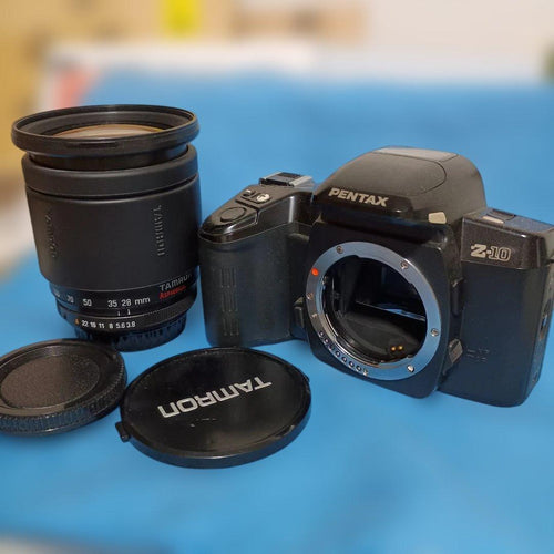 Slr Cameras (Film) Pentax Z-10 Tamron