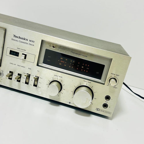 Technics Cd, Md Cassette Decks Rs-M33