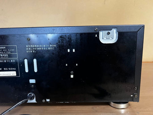 Pioneer Cd, Md Cassette Decks Pd-F705