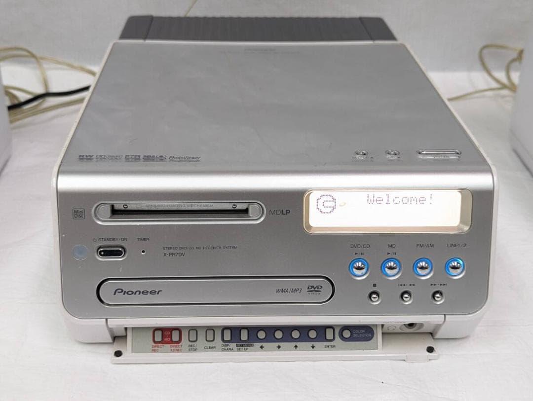 Cd, Md Cassette Decks X-Pr7Dv-S Dvd/Md