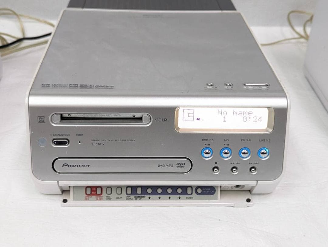 Cd, Md Cassette Decks X-Pr7Dv-S Dvd/Md