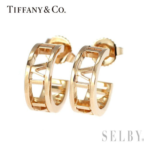 Tiffany Earrings (For Both Ears) K18Pg
