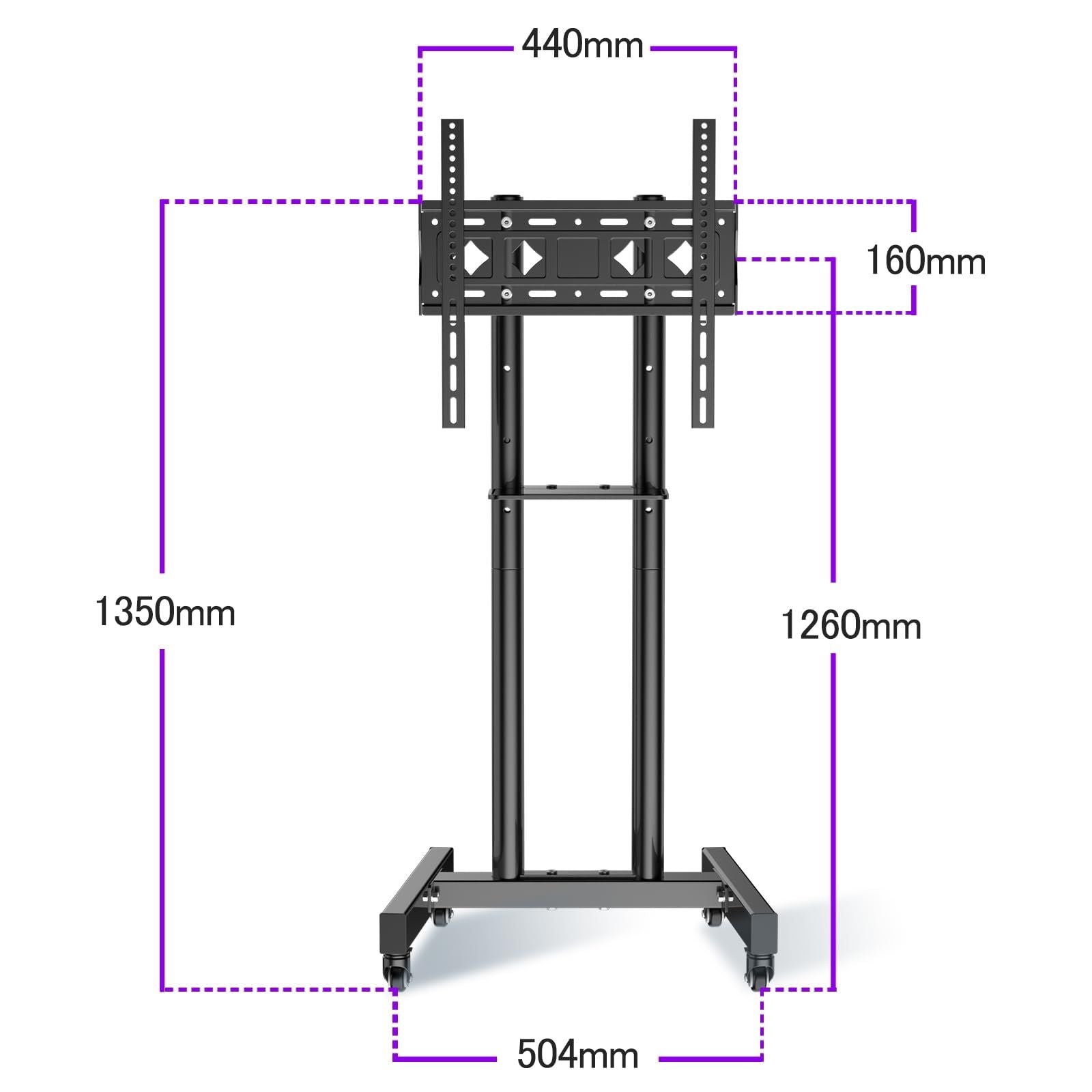 No Brand Monitor Stand Asmxqy 32~60 Tv Vesa/ 100 100Mm/ Floor 40 42 43 50