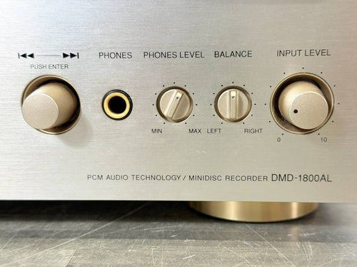 Denon Cd Md Cassette Deck Dmd-1800Al Alpha Processing D/A 180426