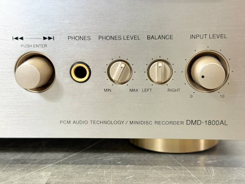 Denon Cd Md Cassette Deck Dmd-1800Al Alpha Processing D/A 180426