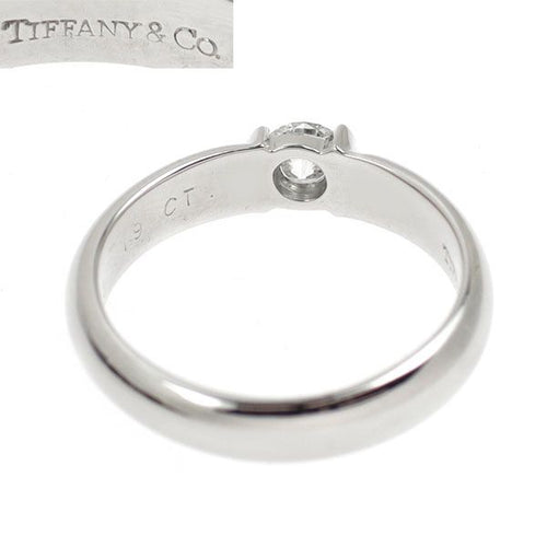 Tiffany Ring Pt950 0.19Ct
