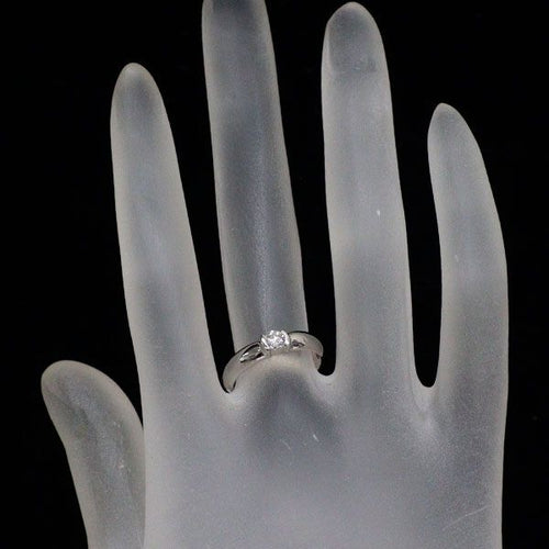 Tiffany Ring Pt950 0.19Ct