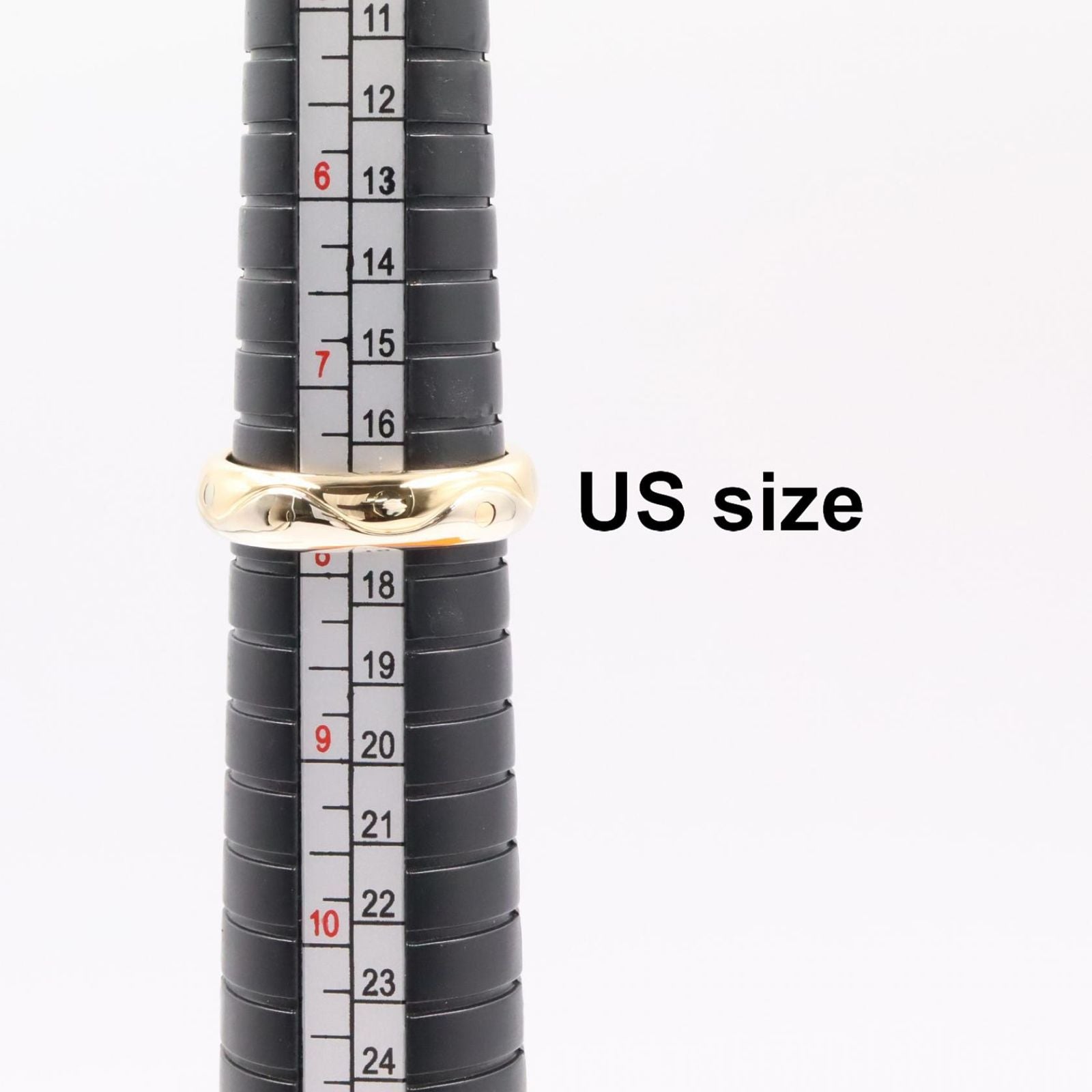 Bvlgari Ring K18 K18Wg Used A