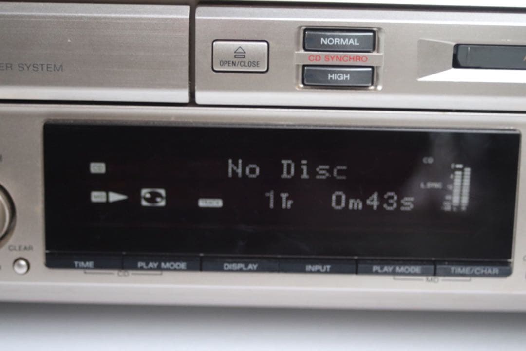 Sony Cd Sacd Players Mxd-D3 Md