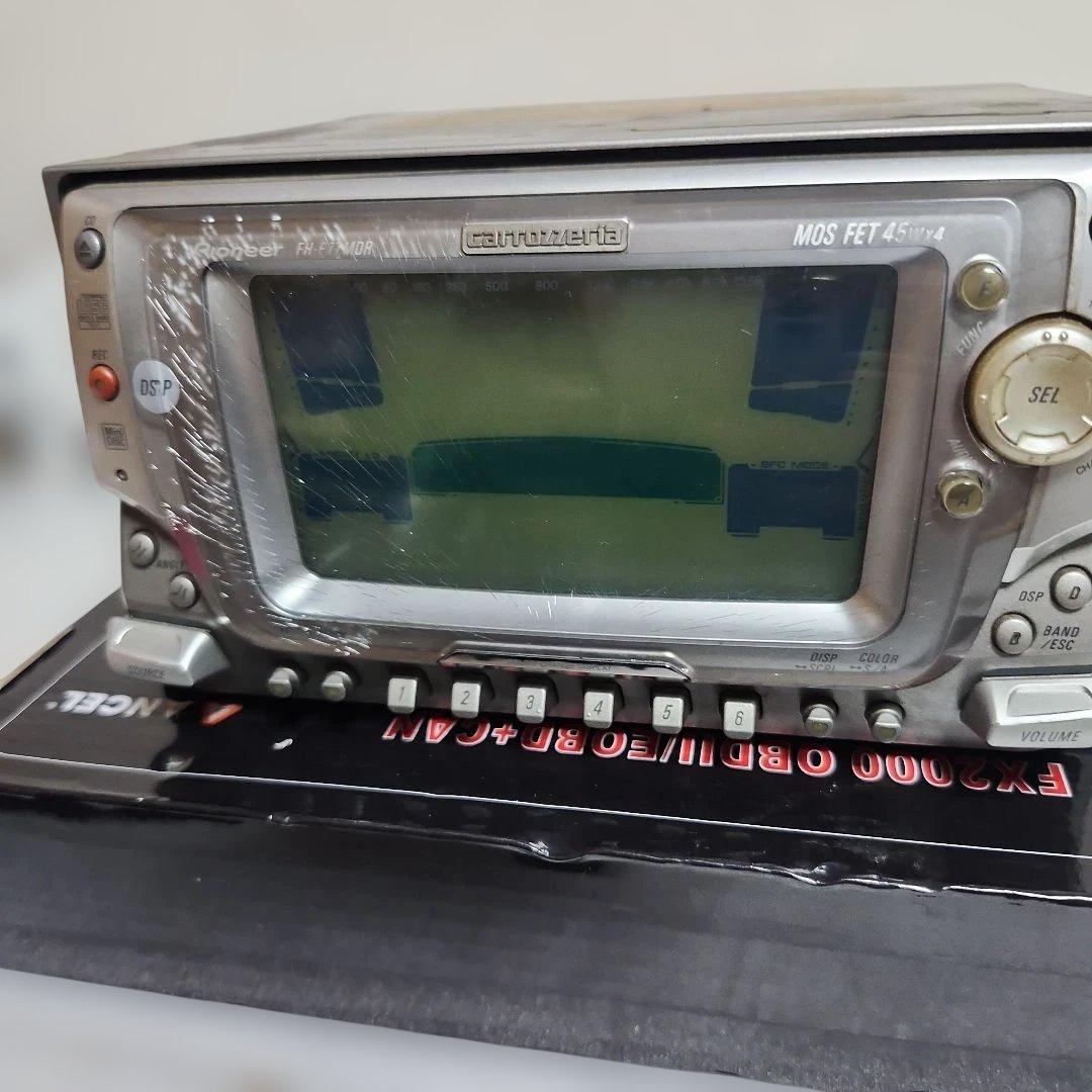 Pioneer Cd Md Cassette Deck Carrozzeria Fh-P77Mdr