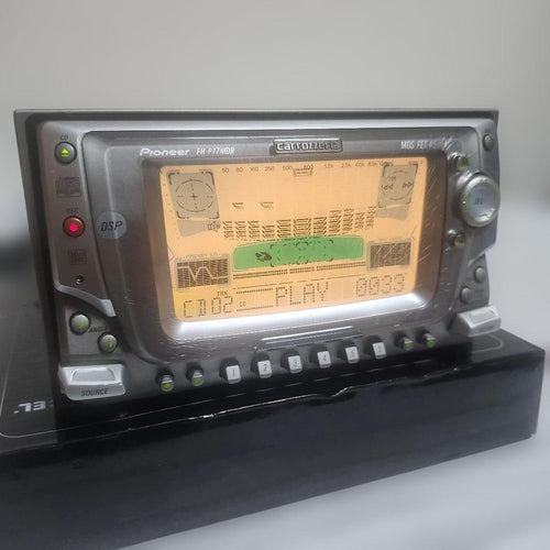Pioneer Cd Md Cassette Deck Carrozzeria Fh-P77Mdr