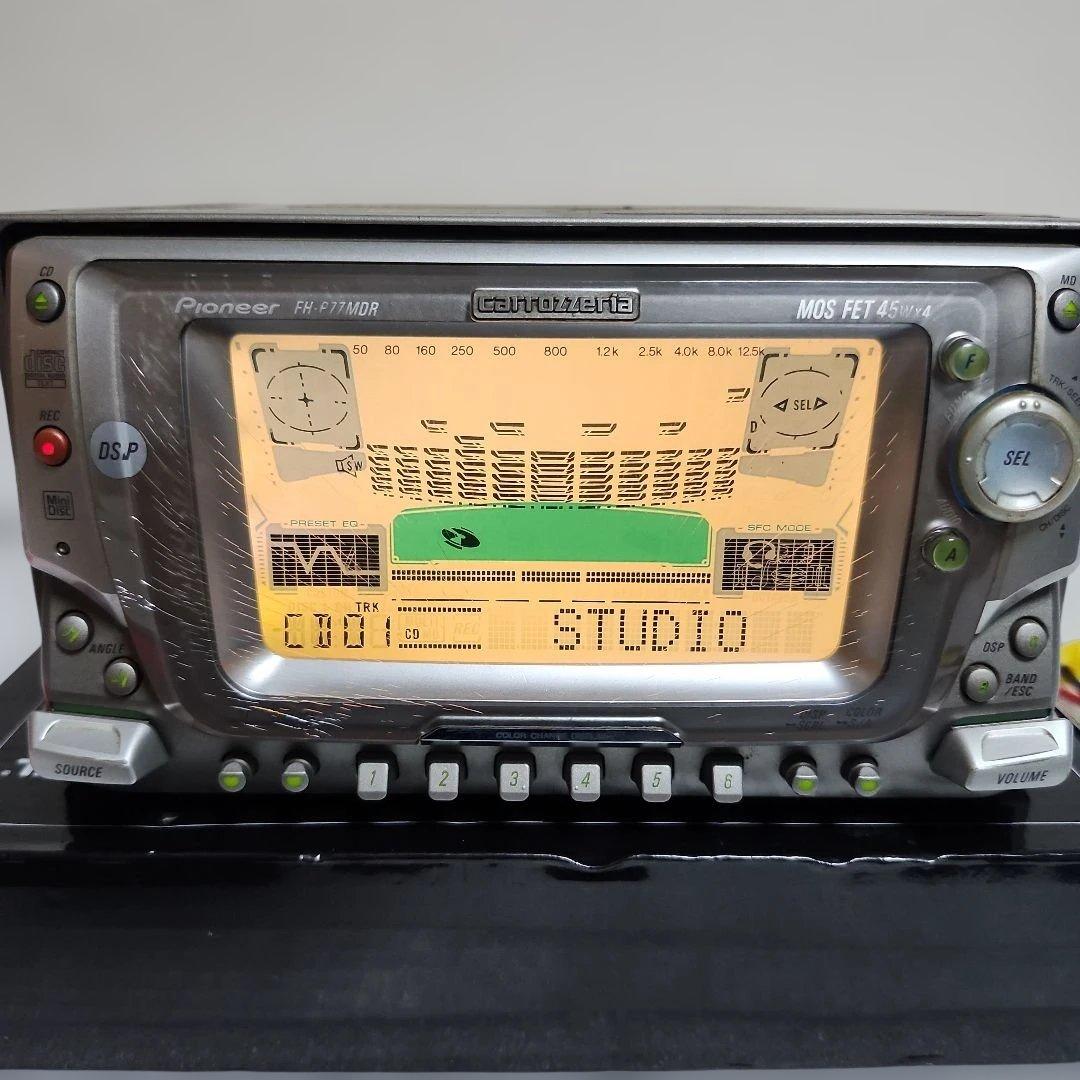 Pioneer Cd Md Cassette Deck Carrozzeria Fh-P77Mdr