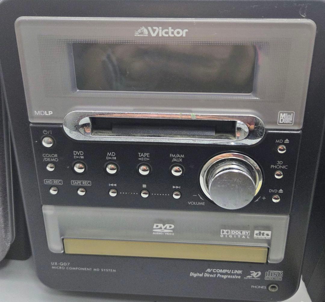 Victor Mini Component Systems Md Dvd Ux-Qd7