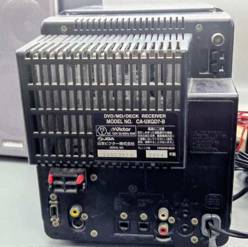 Victor Mini Component Systems Md Dvd Ux-Qd7