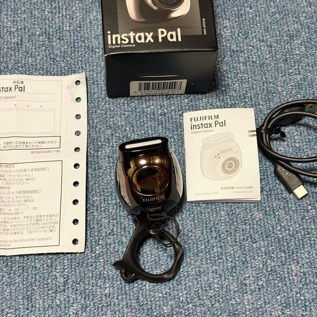 Fujifilm Instant Camera Body Instax Pal Gem Black