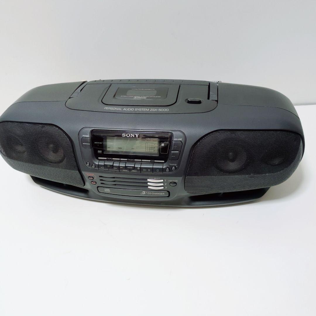 Sony Cd, Md Cassette Decks Zsx-5000 3Cd Changer