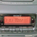 Sony Cd, Md Cassette Decks Zsx-5000 3Cd Changer