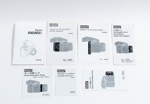 Mamiya Large Format Medium Cameras (Film) 645 Afd