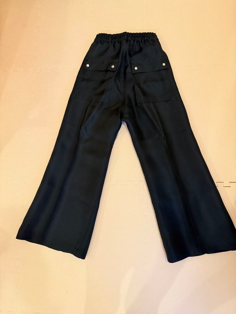 Rick Owens Wide-Leg Pants Loose-Fitting 25Ss Bela 100% 46