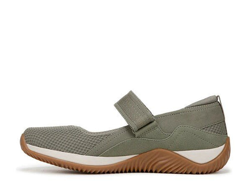 Loafers Leather Shoes Ryka Echo Mary Jane Olive Green
