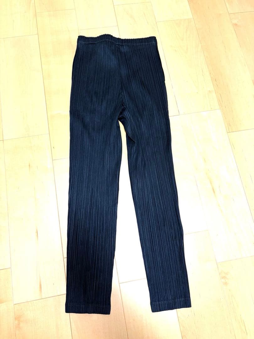 Pleats Please Wide-Leg Pants Loose-Fitting Issey Miyake
