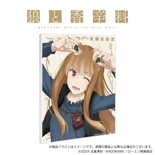 Onkyo Poster Merchant Meets The Wise Wolf F3 Canvas Art "Spice And