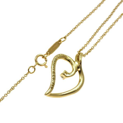 Tiffany Necklace K18Yg