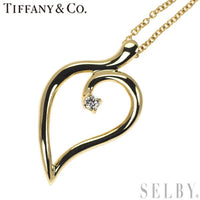 Tiffany Necklace K18Yg
