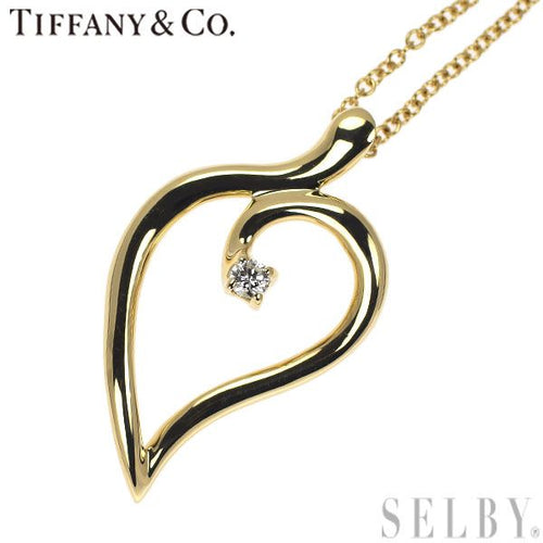 Tiffany Necklace K18Yg