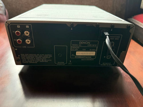 Denon Cd, Md Cassette Decks O-2479 Drr-M10
