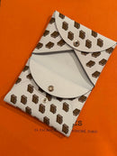 Hermes Card Cases Herm S (Bleu Brume)