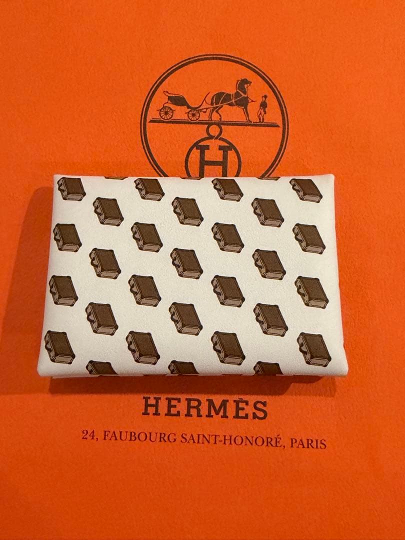 Hermes Card Cases Herm S (Bleu Brume)