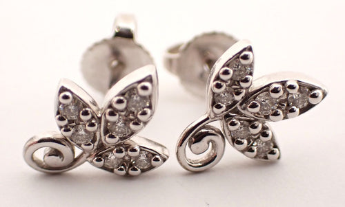 Tiffany Earrings (For Both Ears) Tiffany&Co.( K18 750Wg 2.3G