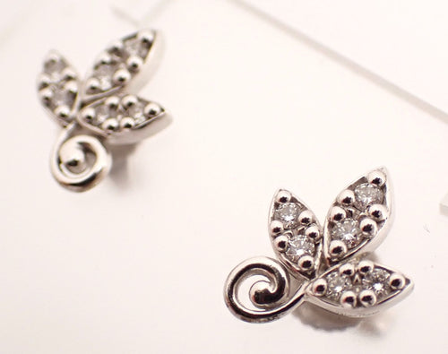 Tiffany Earrings (For Both Ears) Tiffany&Co.( K18 750Wg 2.3G