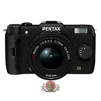 Digital Slr Pentax Q7 02 Standard Zoom] Black Lenskit 10722