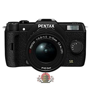 Digital Slr Pentax Q7 02 Standard Zoom] Black Lenskit 10722
