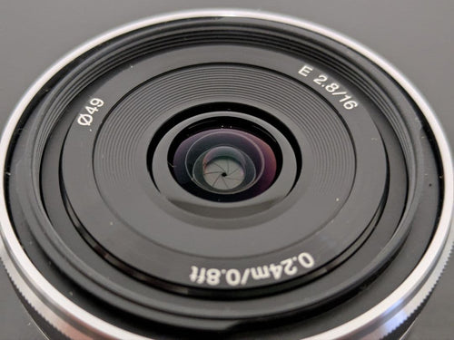 Sony Lens (Single Focus) E16Mm F2.8