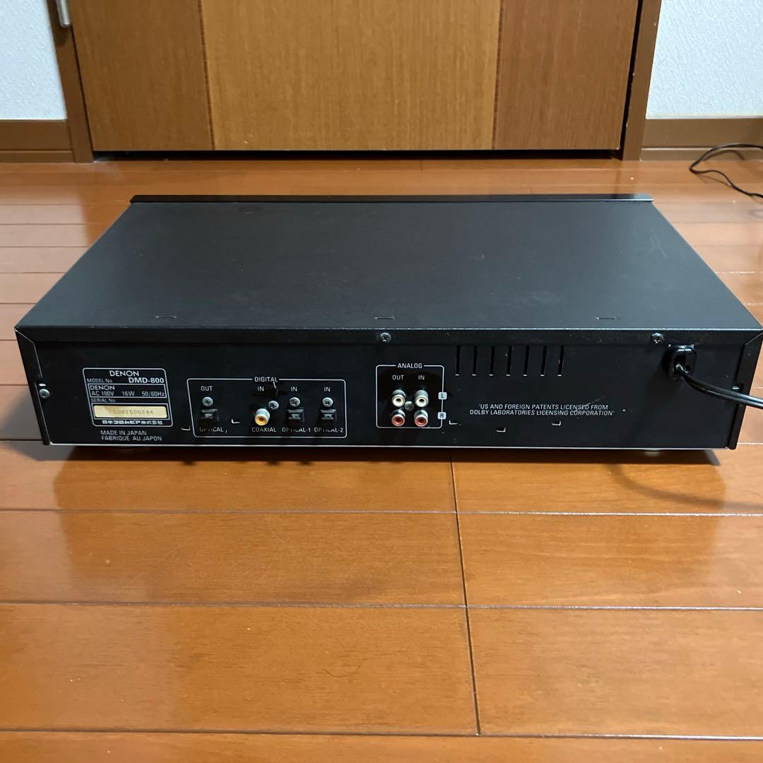 Denon Cd, Md Cassette Decks Dmd-800