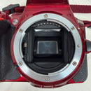 Nikon Digital Slr 2,412 D5500 Red Af-S Dx Nikkor 18-55Mm 1:3.5-5.6 G Vr 1117K
