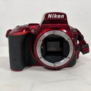 Nikon Digital Slr 2,412 D5500 Red Af-S Dx Nikkor 18-55Mm 1:3.5-5.6 G Vr 1117K