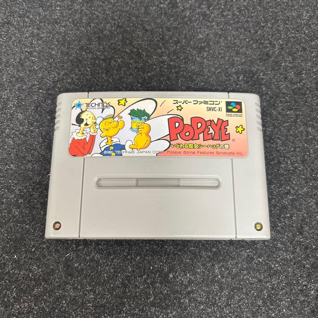 Super Famicom Games Sfc Popeye