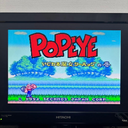 Super Famicom Games Sfc Popeye