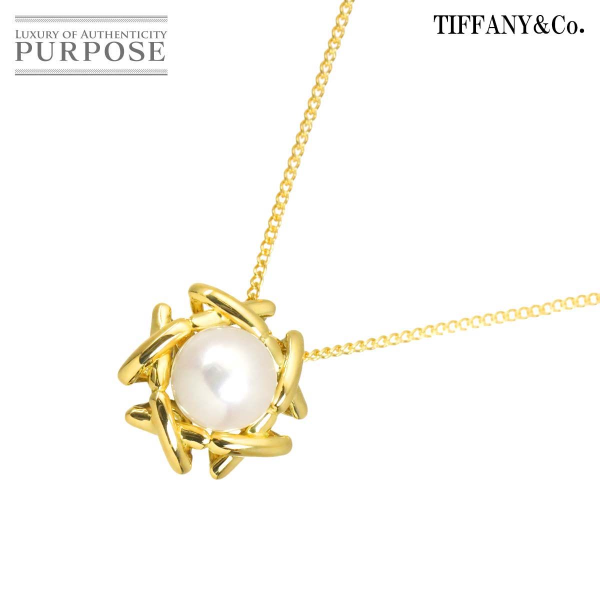 Tiffany Necklace Tiffany&Co. K18 Yg 750 90321897