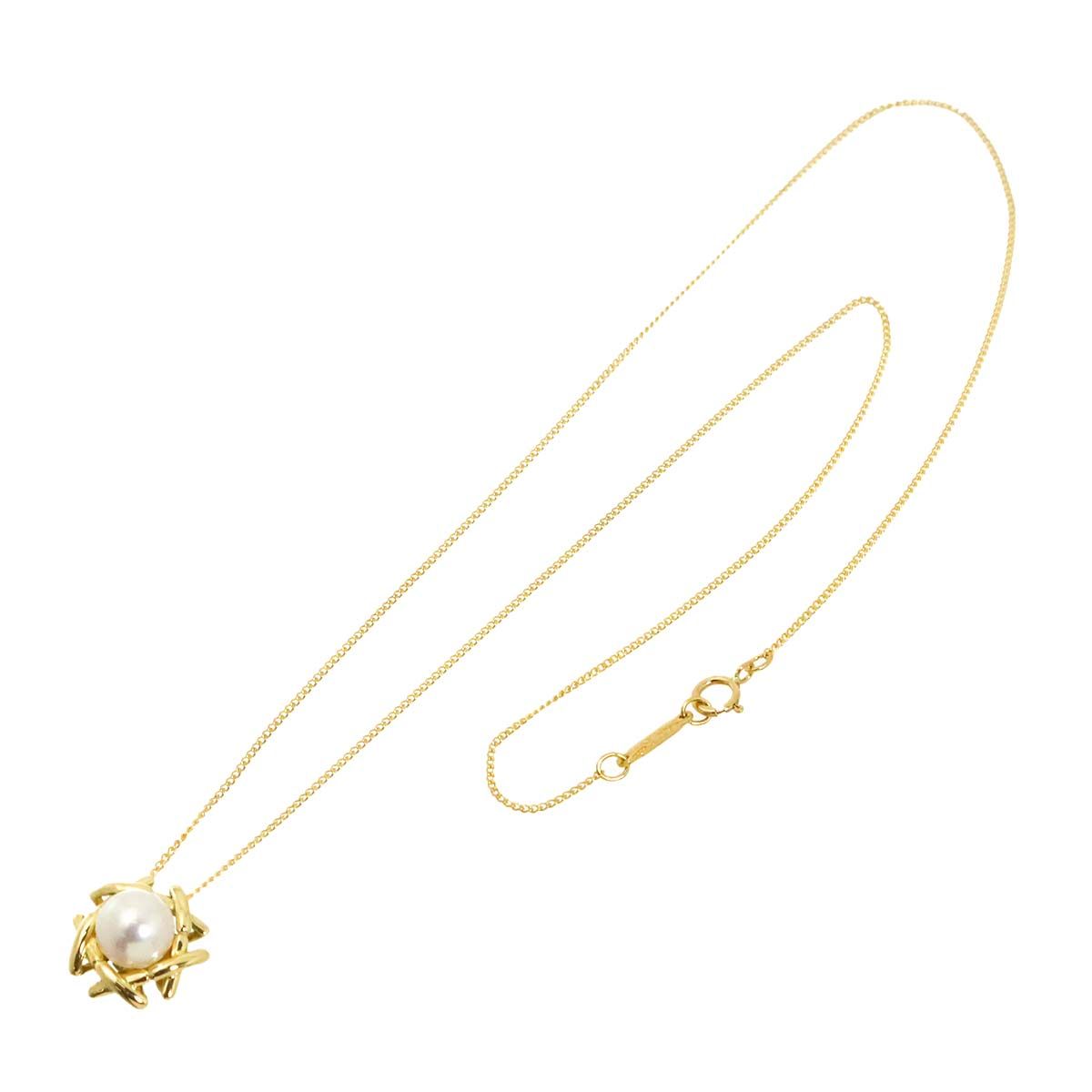Tiffany Necklace Tiffany&Co. K18 Yg 750 90321897