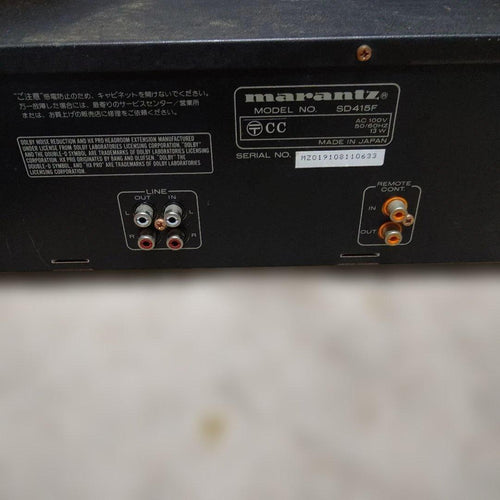 Marantz Cd, Md Cassette Decks W